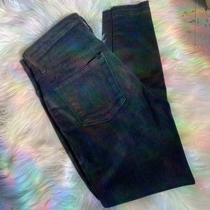 Raw Hem 7/8 Jeggings